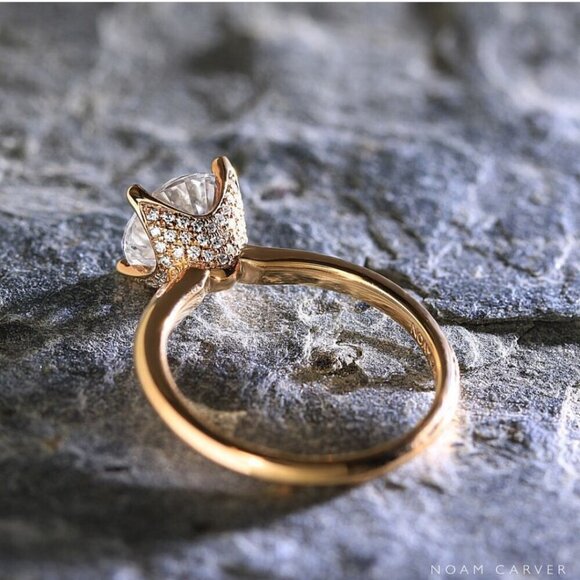 Refine Crystal Round Pure Zircon Fashion Rings for Women, EVGG1509 - Picture 6 of 6